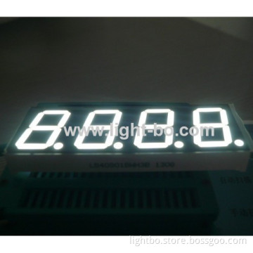 Ultra Bright White 4-digit 0.8-inch(20.4mm) Common Anode 7 Segment Led Display For Home Appliances 